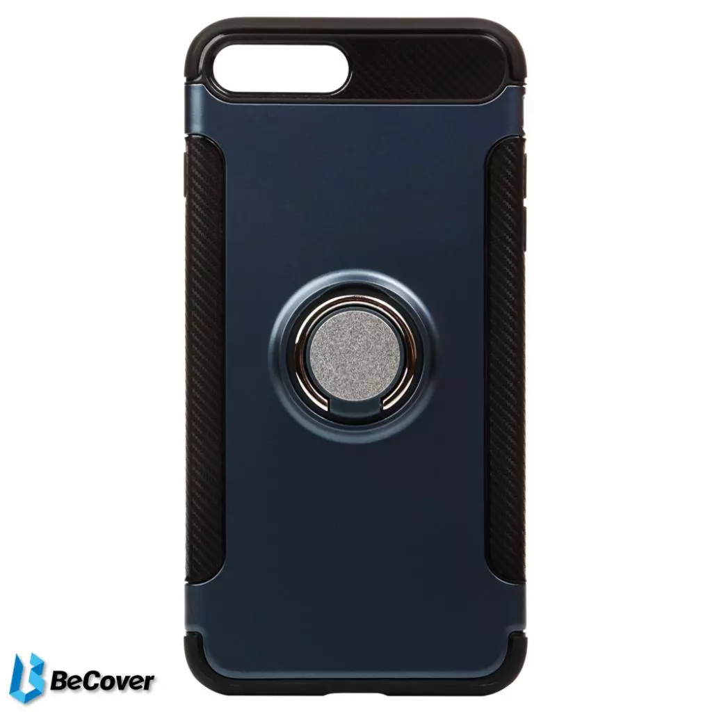 Чехол для моб. телефона BeCover Magnetic Ring Stand Apple iPhone 7 Plus/8 Plus Blue (701777) (701777)