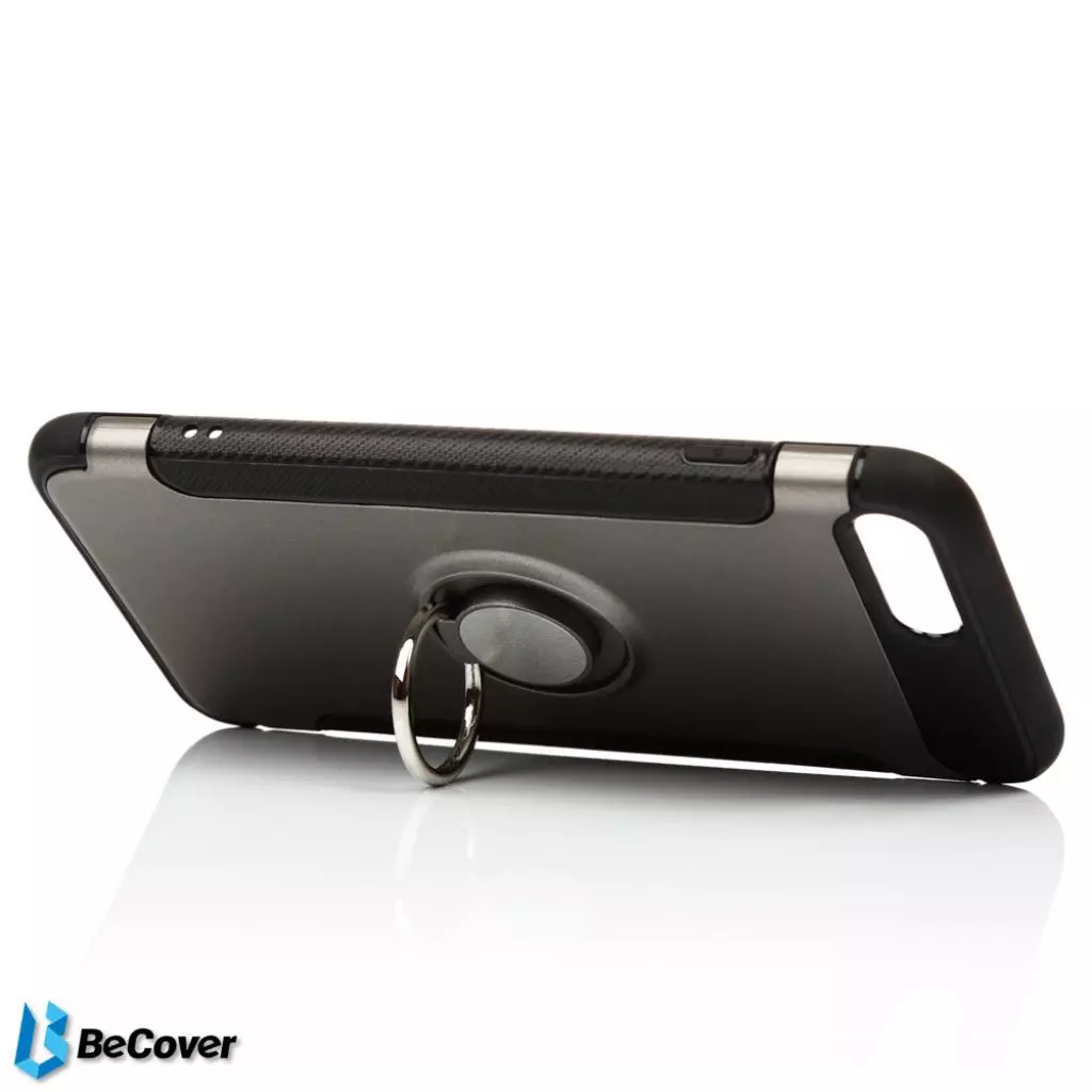 Чехол для моб. телефона BeCover Magnetic Ring Stand Apple iPhone 7 Plus/8 Plus Grey (701778) (701778) - 2