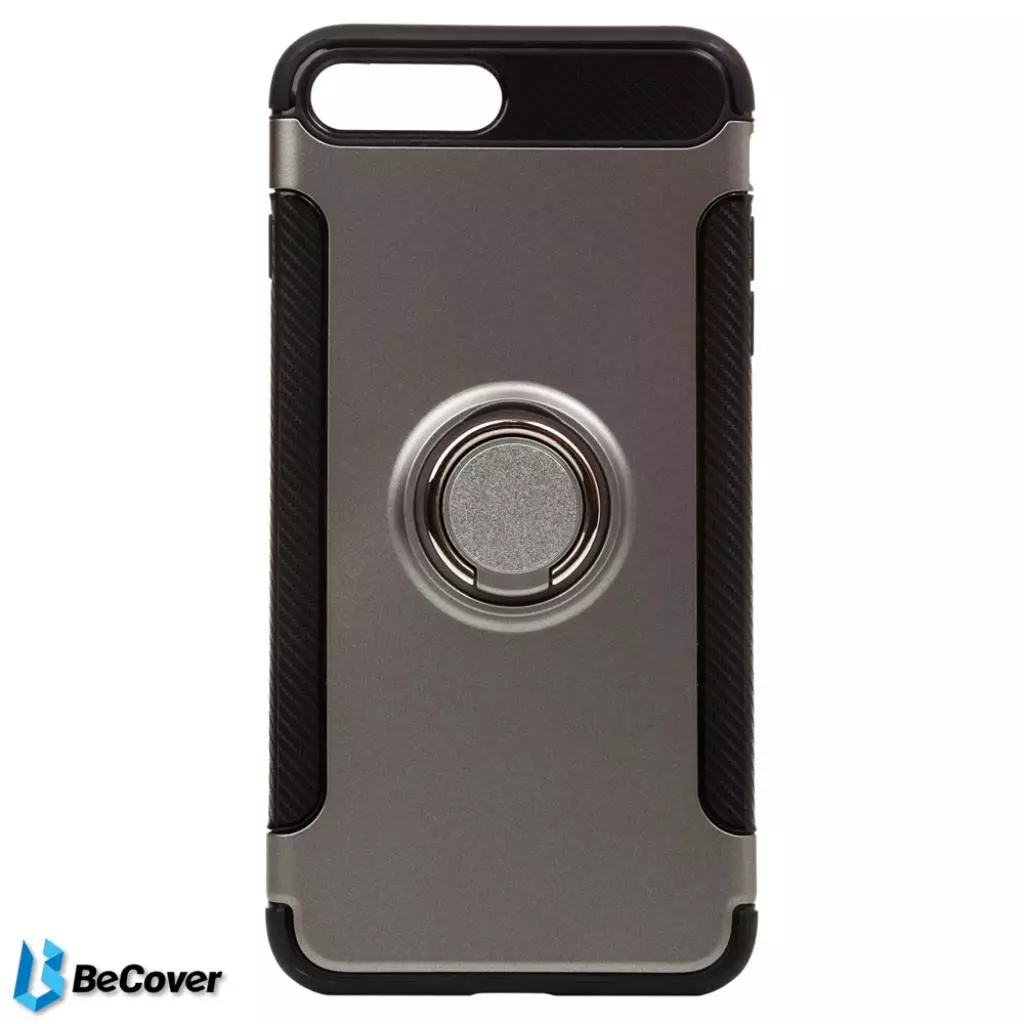 Чехол для моб. телефона BeCover Magnetic Ring Stand Apple iPhone 7 Plus/8 Plus Grey (701778) (701778)