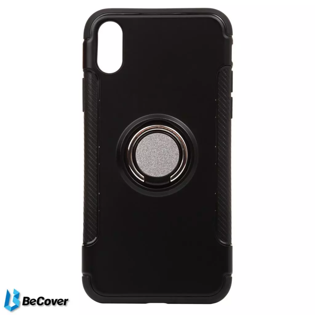 Чехол для моб. телефона BeCover Magnetic Ring Stand Apple iPhone X/XS Black (701781) (701781)