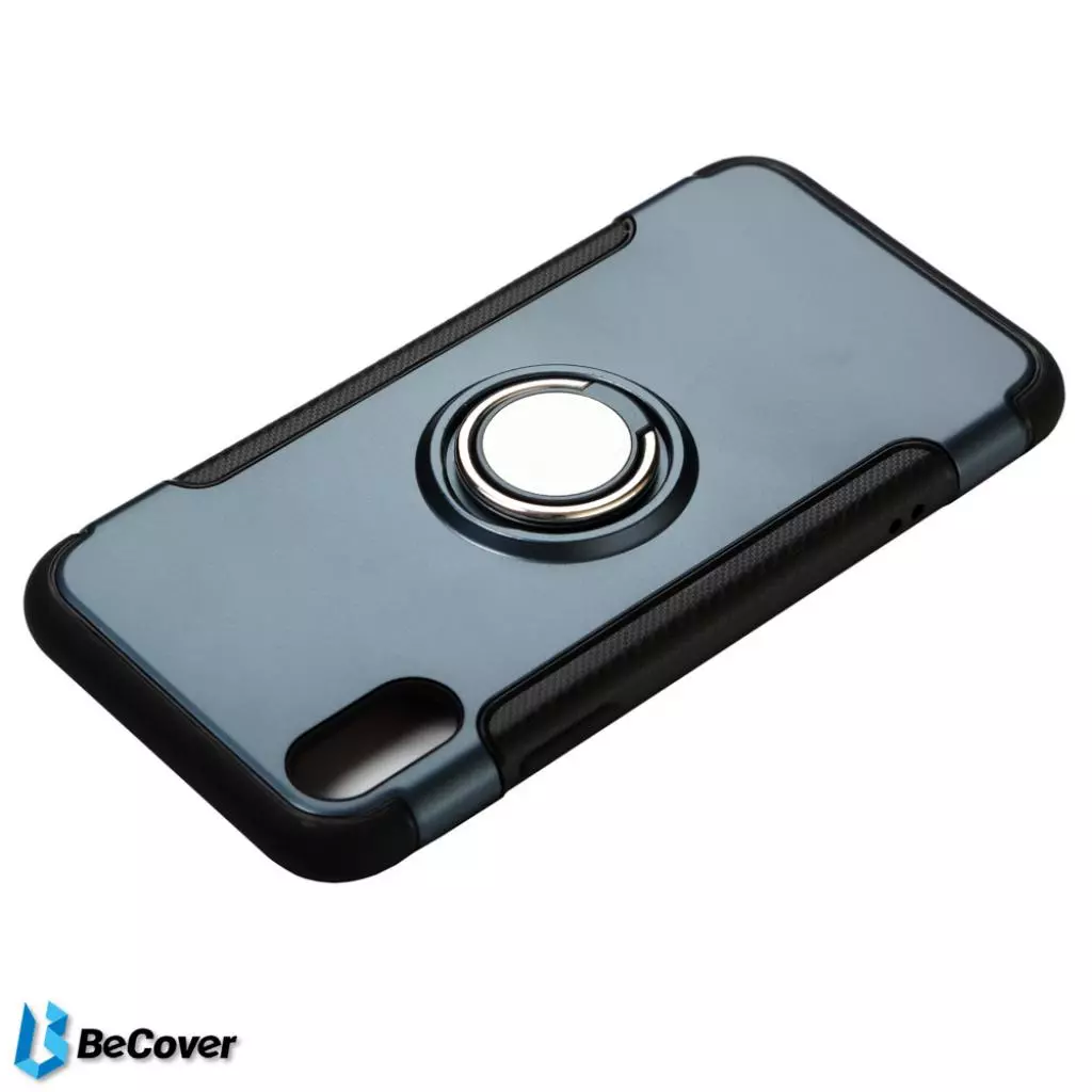 Чехол для моб. телефона BeCover Magnetic Ring Stand Apple iPhone X/XS Blue (701782) (701782) - 3 Чехол для моб. телефона BeCover Magnetic Ring Stand Apple iPhone X/XS Blue (701782) (701782) - 3