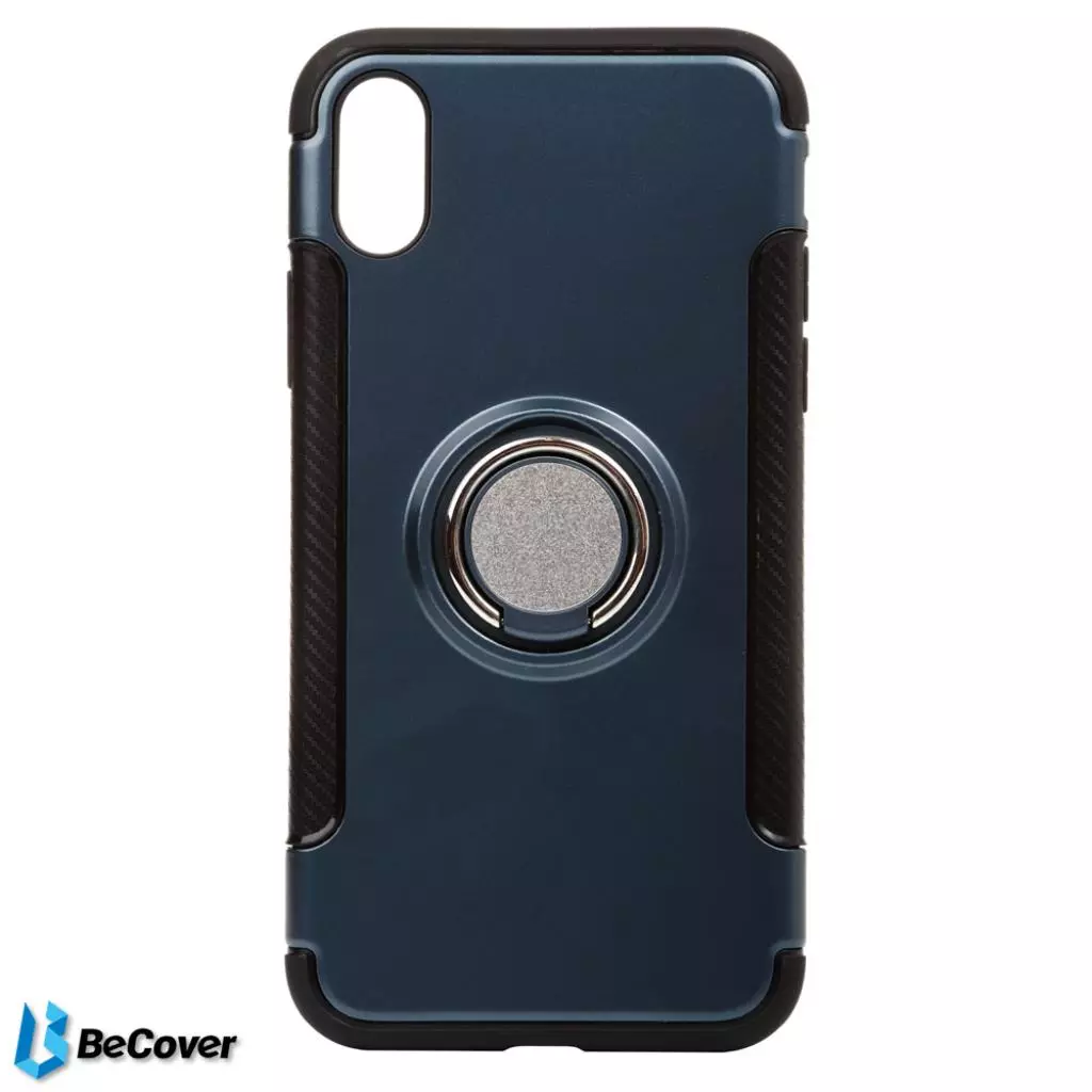 Чехол для моб. телефона BeCover Magnetic Ring Stand Apple iPhone X/XS Blue (701782) (701782)