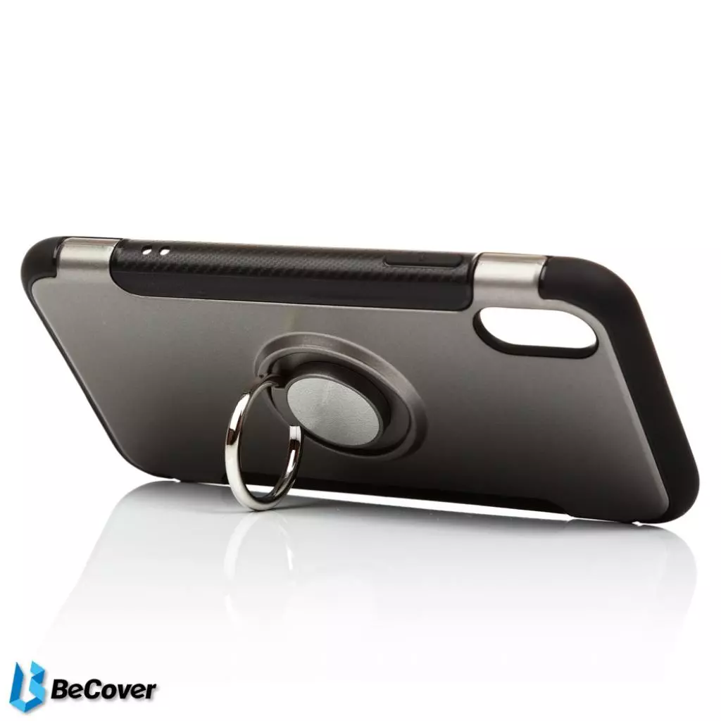 Чехол для моб. телефона BeCover Magnetic Ring Stand Apple iPhone X/XS Grey (701783) (701783) - 2 Чехол для моб. телефона BeCover Magnetic Ring Stand Apple iPhone X/XS Grey (701783) (701783) - 2
