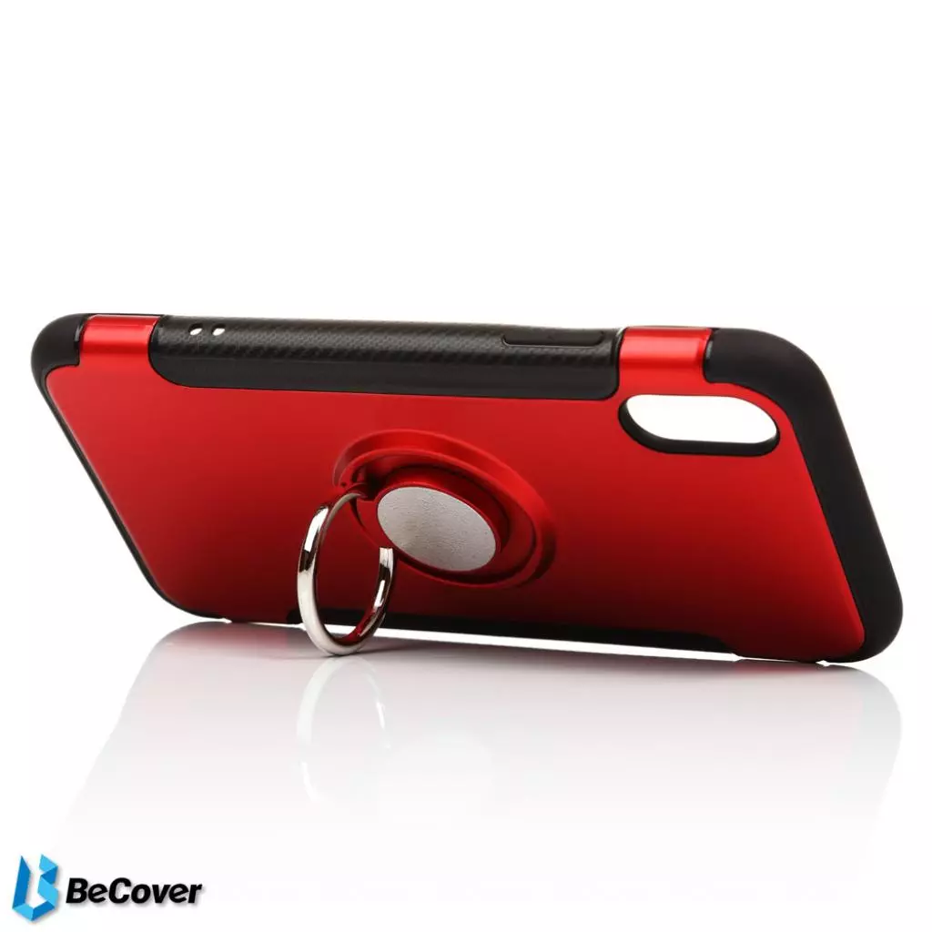 Чехол для моб. телефона BeCover Magnetic Ring Stand Apple iPhone X/XS Red (701784) (701784) - 2 Чехол для моб. телефона BeCover Magnetic Ring Stand Apple iPhone X/XS Red (701784) (701784) - 2