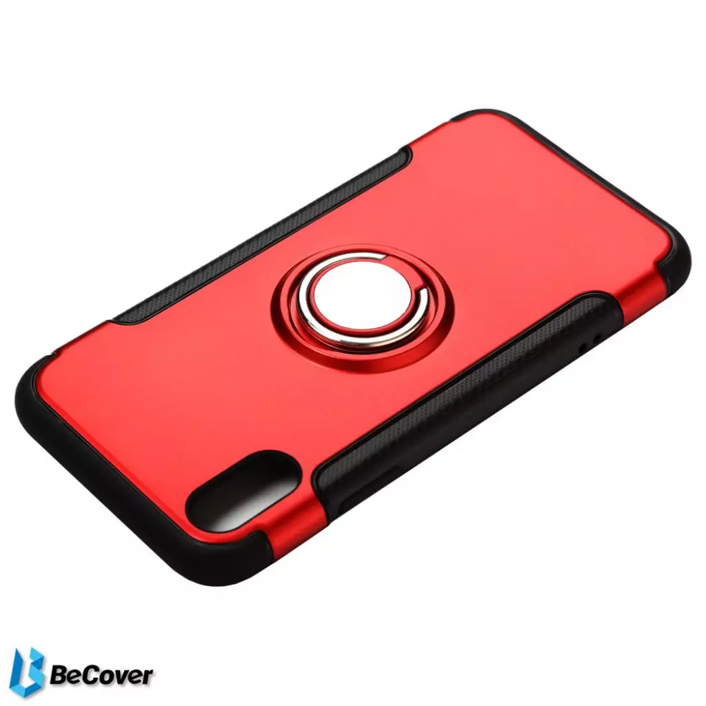 Чехол для моб. телефона BeCover Magnetic Ring Stand Apple iPhone X/XS Red (701784) (701784) - 3 Чехол для моб. телефона BeCover Magnetic Ring Stand Apple iPhone X/XS Red (701784) (701784) - 3