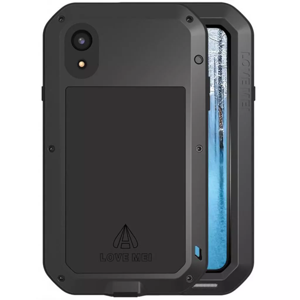 Чехол для моб. телефона BeCover Love Mei Powerful Apple iPhone XR Black (703118) (703118)