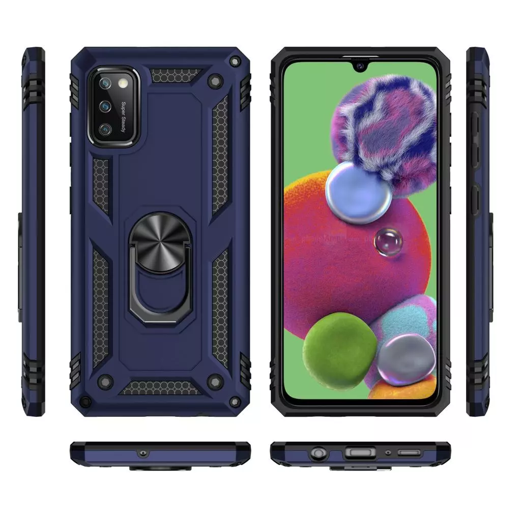 Чехол для моб. телефона BeCover Military Samsung Galaxy A41 SM-A415 Blue (705133) (705133) - 1 Чехол для моб. телефона BeCover Military Samsung Galaxy A41 SM-A415 Blue (705133) (705133) - 1