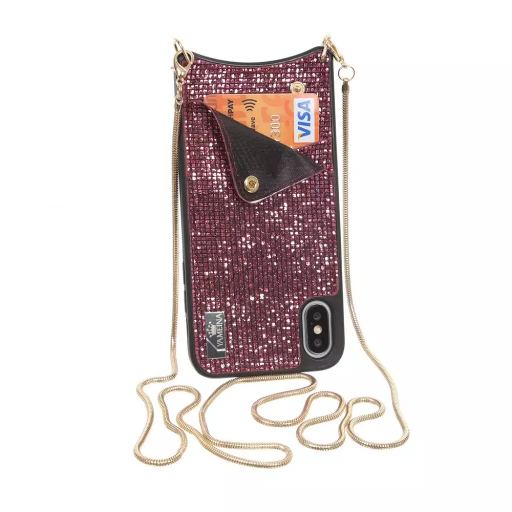 Чехол для моб. телефона BeCover Glitter Wallet Apple iPhone X/Xs Pink (703619) (703619)