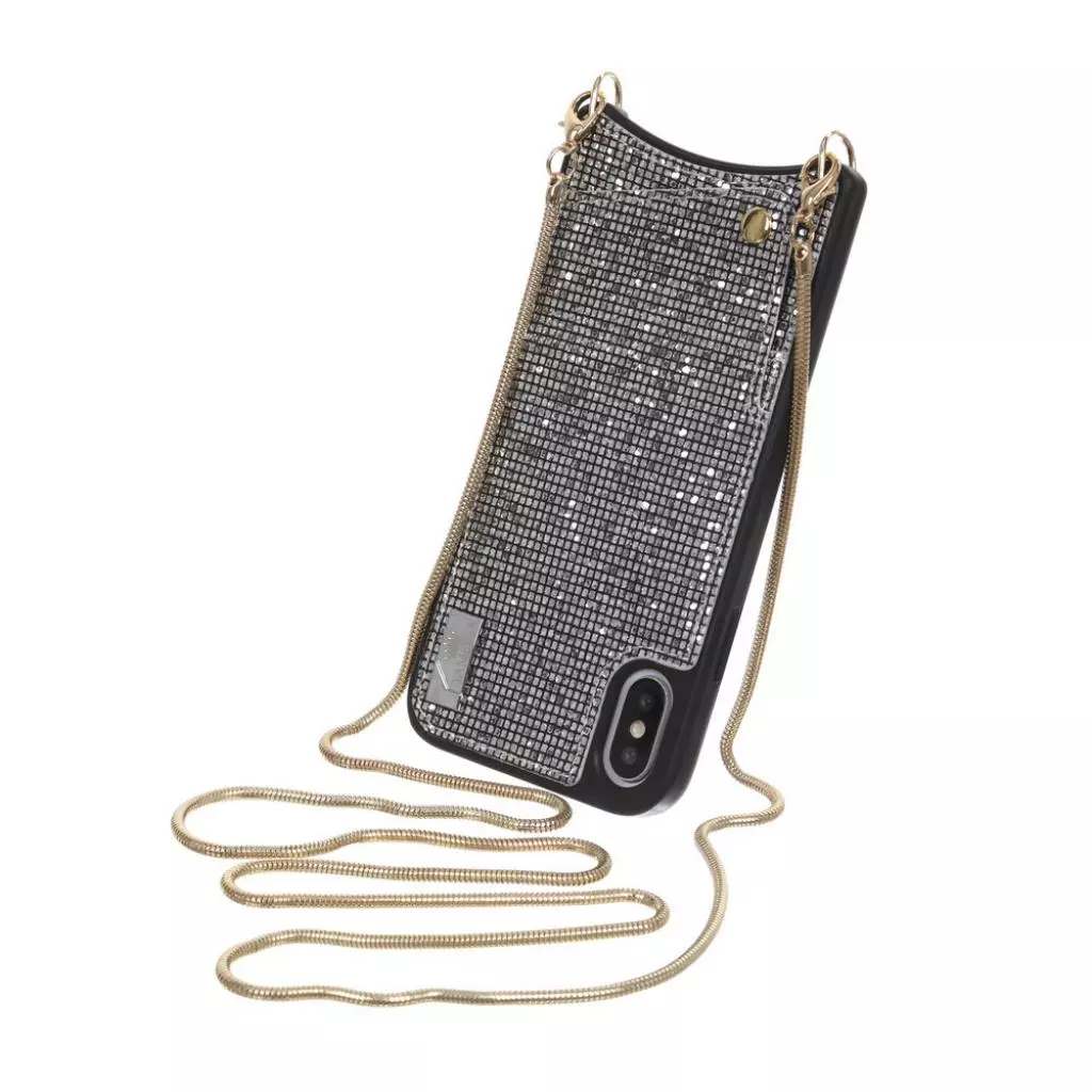 Чехол для моб. телефона BeCover Glitter Wallet Apple iPhone X/Xs Silver (703620) (703620) - 1 Чехол для моб. телефона BeCover Glitter Wallet Apple iPhone X/Xs Silver (703620) (703620) - 1