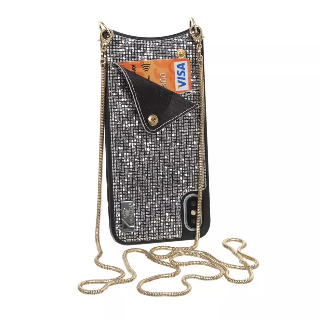 Чехол для моб. телефона BeCover Glitter Wallet Apple iPhone Xs Max Silver (703624) (703624)