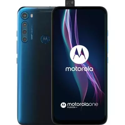 Мобильный телефон Motorola One Fusion Plus 6/128 GB Blue (PAJW0006RS) - 3 Мобильный телефон Motorola One Fusion Plus 6/128 GB Blue (PAJW0006RS) - 3