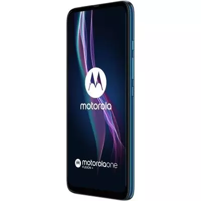 Мобильный телефон Motorola One Fusion Plus 6/128 GB Blue (PAJW0006RS) - 8 Мобильный телефон Motorola One Fusion Plus 6/128 GB Blue (PAJW0006RS) - 8
