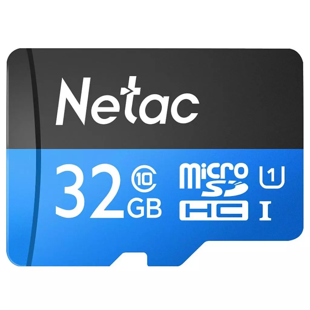 Карта памяти Netac 32GB microSD class 10 UHS-I U1 (NT02P500STN-032G-S)