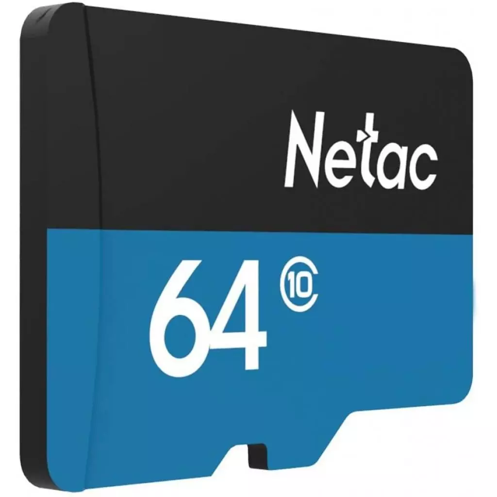 Карта памяти Netac 64GB microSD class 10 UHS-I U1 (NT02P500STN-064G-S) - 1 Карта памяти Netac 64GB microSD class 10 UHS-I U1 (NT02P500STN-064G-S) - 1