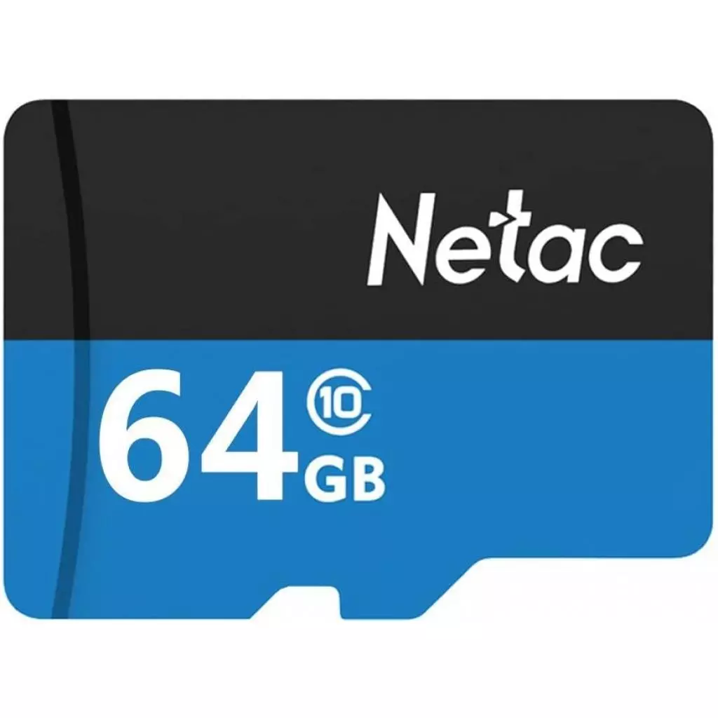 Карта памяти Netac 64GB microSD class 10 UHS-I U1 (NT02P500STN-064G-S)