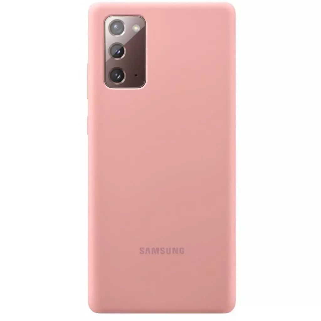 Чехол для моб. телефона Samsung Silicone Cover Galaxy Note 20 (N980) Copper Brown (EF-PN980TAEGRU)