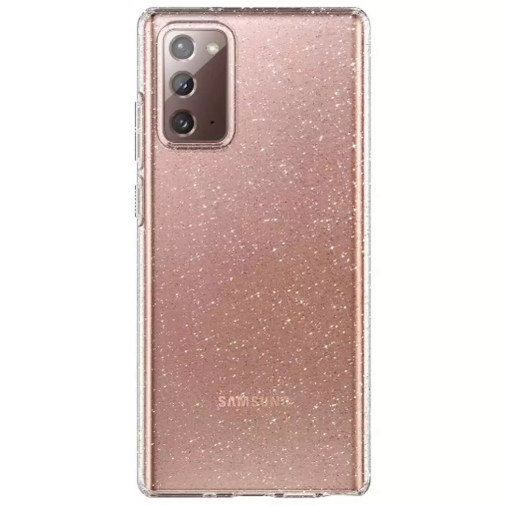 Чехол для моб. телефона Spigen Galaxy Note 20 Liquid Crystal Glitter, Crystal Quartz (ACS01416)