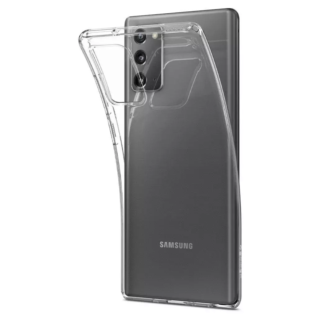 Чехол для моб. телефона Spigen Galaxy Note 20 Liquid Crystal, Crystal Clear (ACS01415) - 3 Чехол для моб. телефона Spigen Galaxy Note 20 Liquid Crystal, Crystal Clear (ACS01415) - 3
