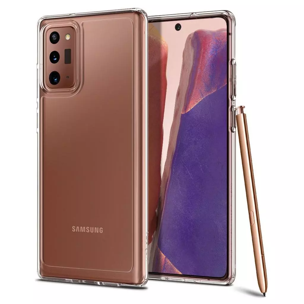 Чехол для моб. телефона Spigen Galaxy Note 20 Ultra Hybrid, Crystal Clear (ACS01419) - 1 Чехол для моб. телефона Spigen Galaxy Note 20 Ultra Hybrid, Crystal Clear (ACS01419) - 1
