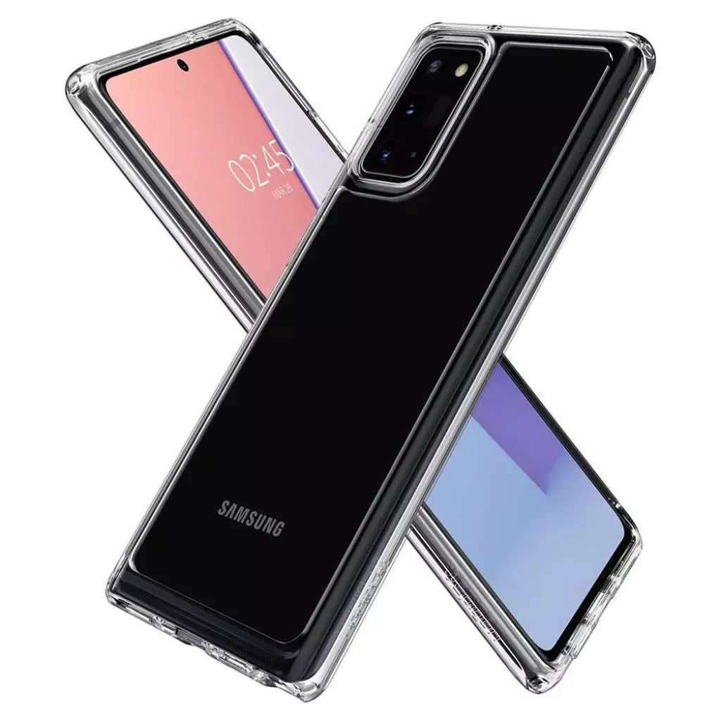 Чехол для моб. телефона Spigen Galaxy Note 20 Ultra Hybrid, Crystal Clear (ACS01419) - 3 Чехол для моб. телефона Spigen Galaxy Note 20 Ultra Hybrid, Crystal Clear (ACS01419) - 3