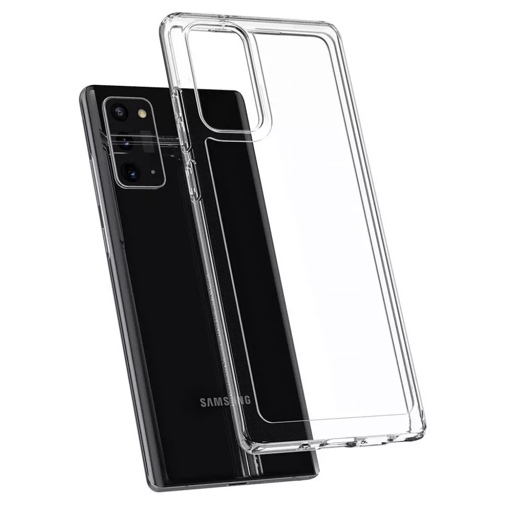 Чехол для моб. телефона Spigen Galaxy Note 20 Ultra Hybrid, Crystal Clear (ACS01419) - 4 Чехол для моб. телефона Spigen Galaxy Note 20 Ultra Hybrid, Crystal Clear (ACS01419) - 4