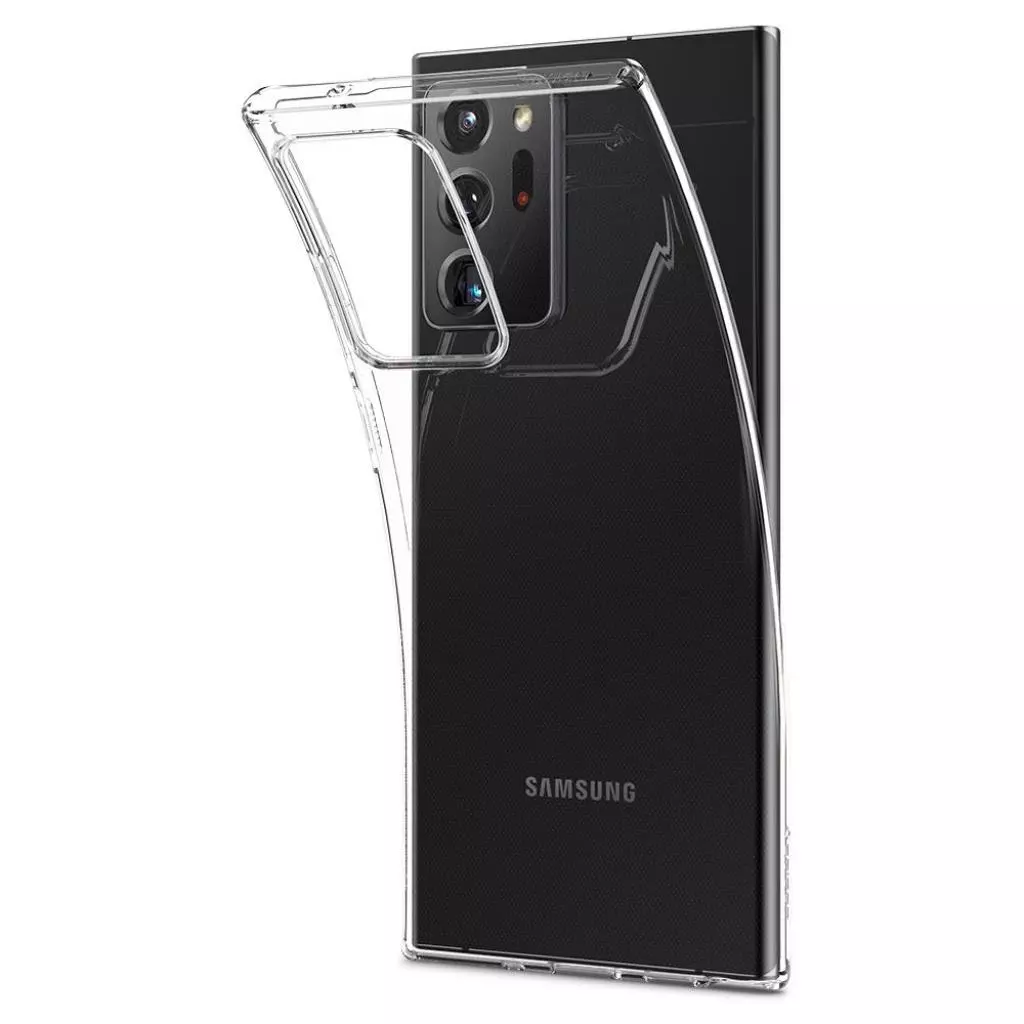 Чехол для моб. телефона Spigen Galaxy Note 20 Ultra Liquid Crystal, Crystal Clear (ACS01389) - 1 Чехол для моб. телефона Spigen Galaxy Note 20 Ultra Liquid Crystal, Crystal Clear (ACS01389) - 1