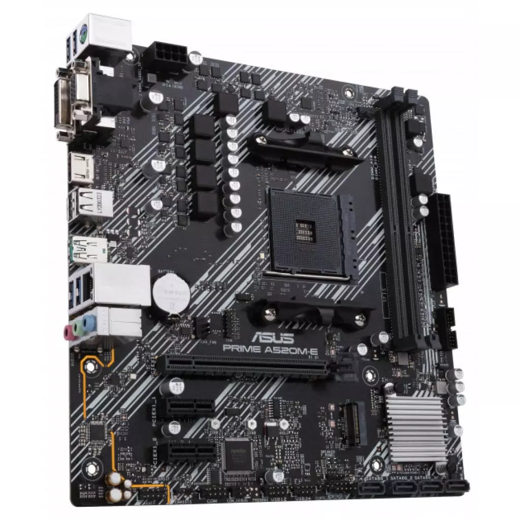 Материнская плата ASUS PRIME A520M-E - 4
