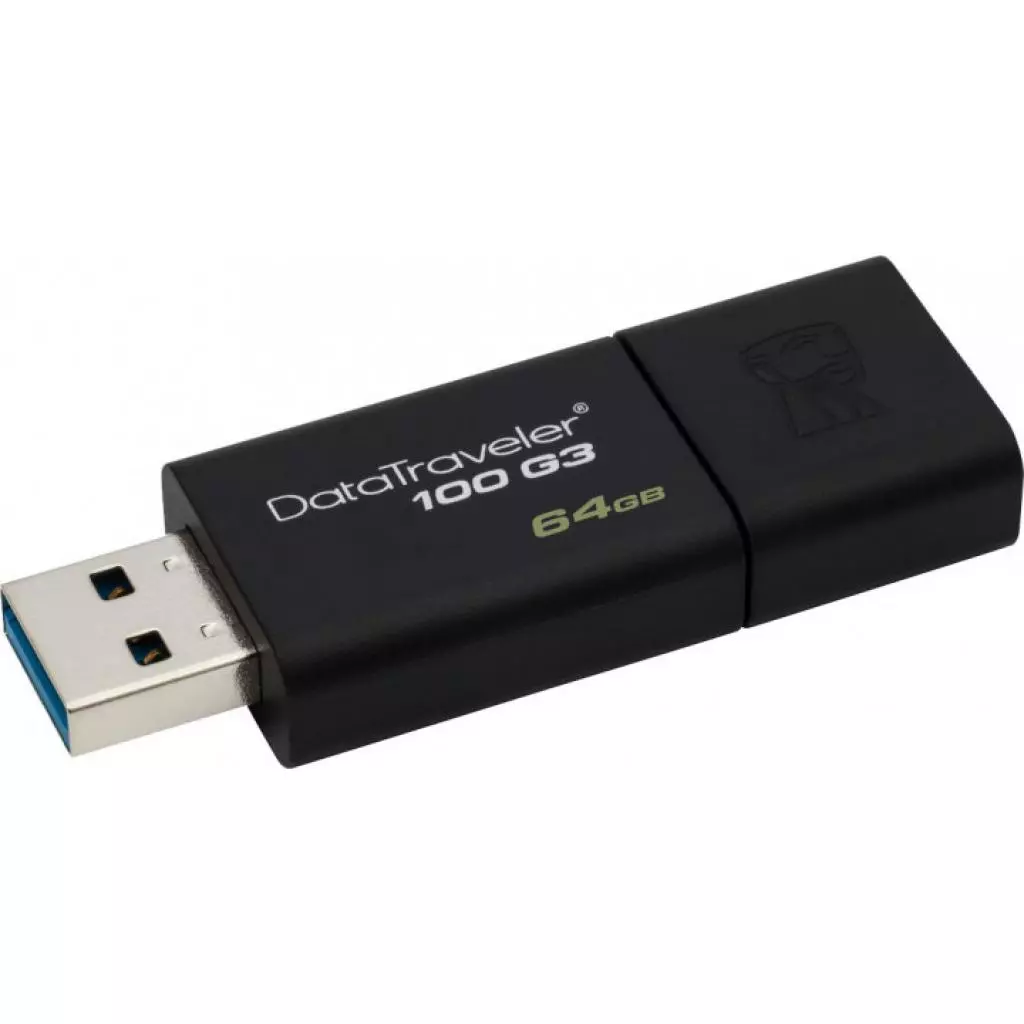 USB флеш накопитель Kingston 2x64GB DataTraveler 100 G3 USB 3.0 (DT100G3/64GB-2P) - 3
