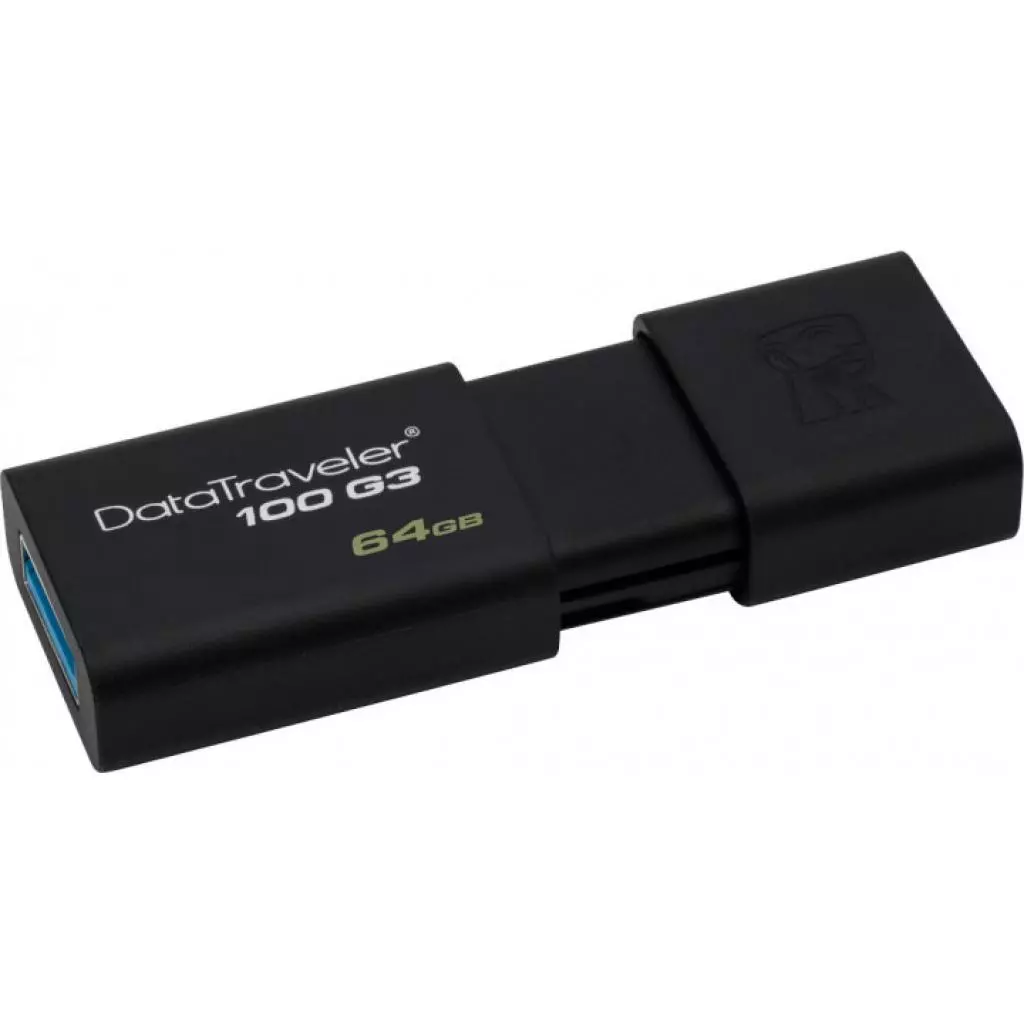 USB флеш накопитель Kingston 2x64GB DataTraveler 100 G3 USB 3.0 (DT100G3/64GB-2P) - 4