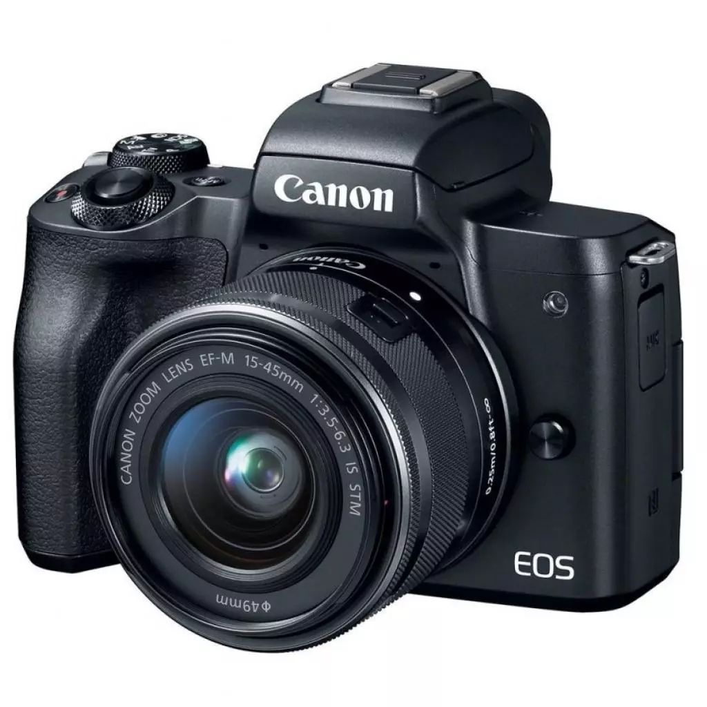 Цифровой фотоаппарат Canon EOS M50 15-45 IS STM Web Kit Black (2680C060WRK) - 1 Цифровой фотоаппарат Canon EOS M50 15-45 IS STM Web Kit Black (2680C060WRK) - 1