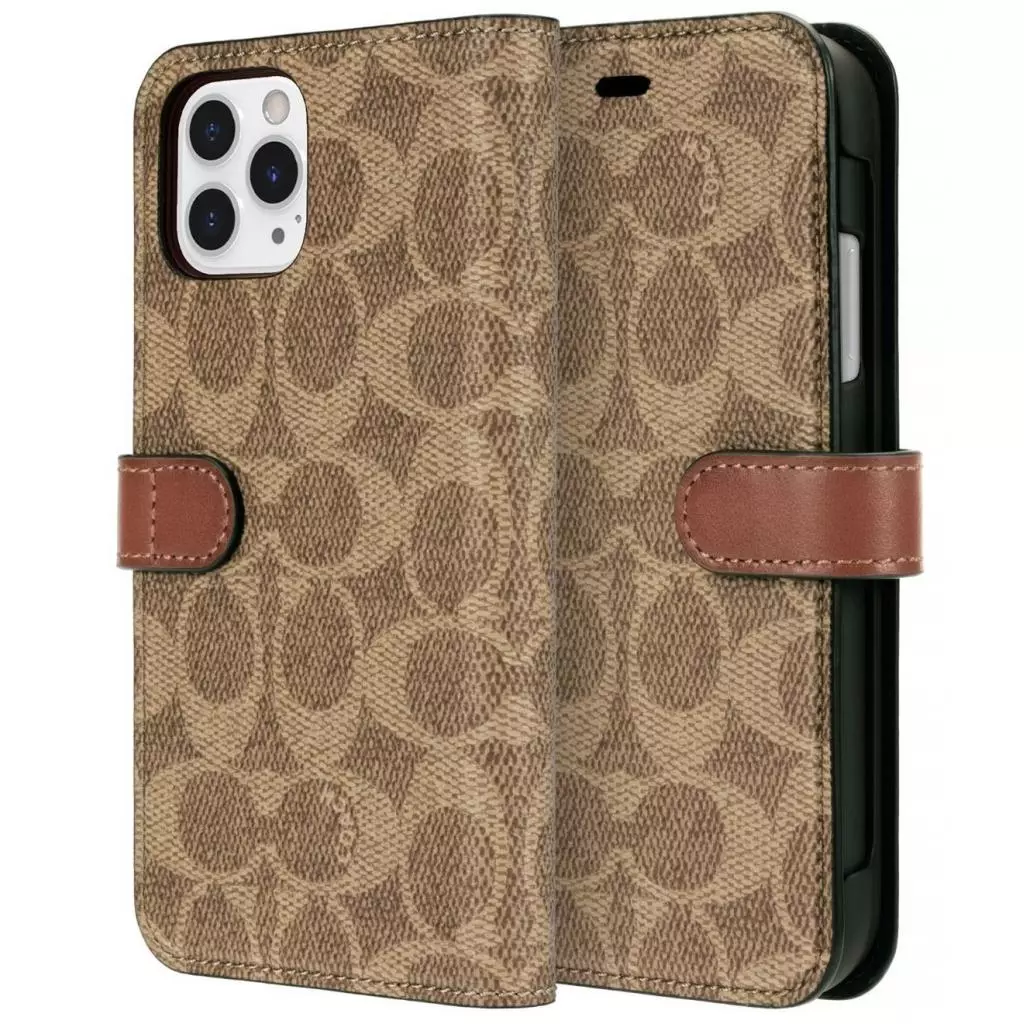 Чехол для моб. телефона Coach Folio Case for Apple iPhone 11 Pro - Signature C Khaki (CIPH-019-SCKHK) - 3 Чехол для моб. телефона Coach Folio Case for Apple iPhone 11 Pro - Signature C Khaki (CIPH-019-SCKHK) - 3