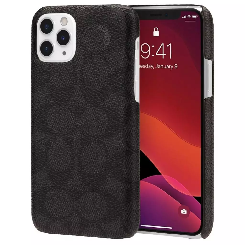 Чехол для моб. телефона Coach Slim Wrap Case for Apple iPhone 11 Pro Max - Signature C Bla (CIPH-018-SCBLK) - 3 Чехол для моб. телефона Coach Slim Wrap Case for Apple iPhone 11 Pro Max - Signature C Bla (CIPH-018-SCBLK) - 3