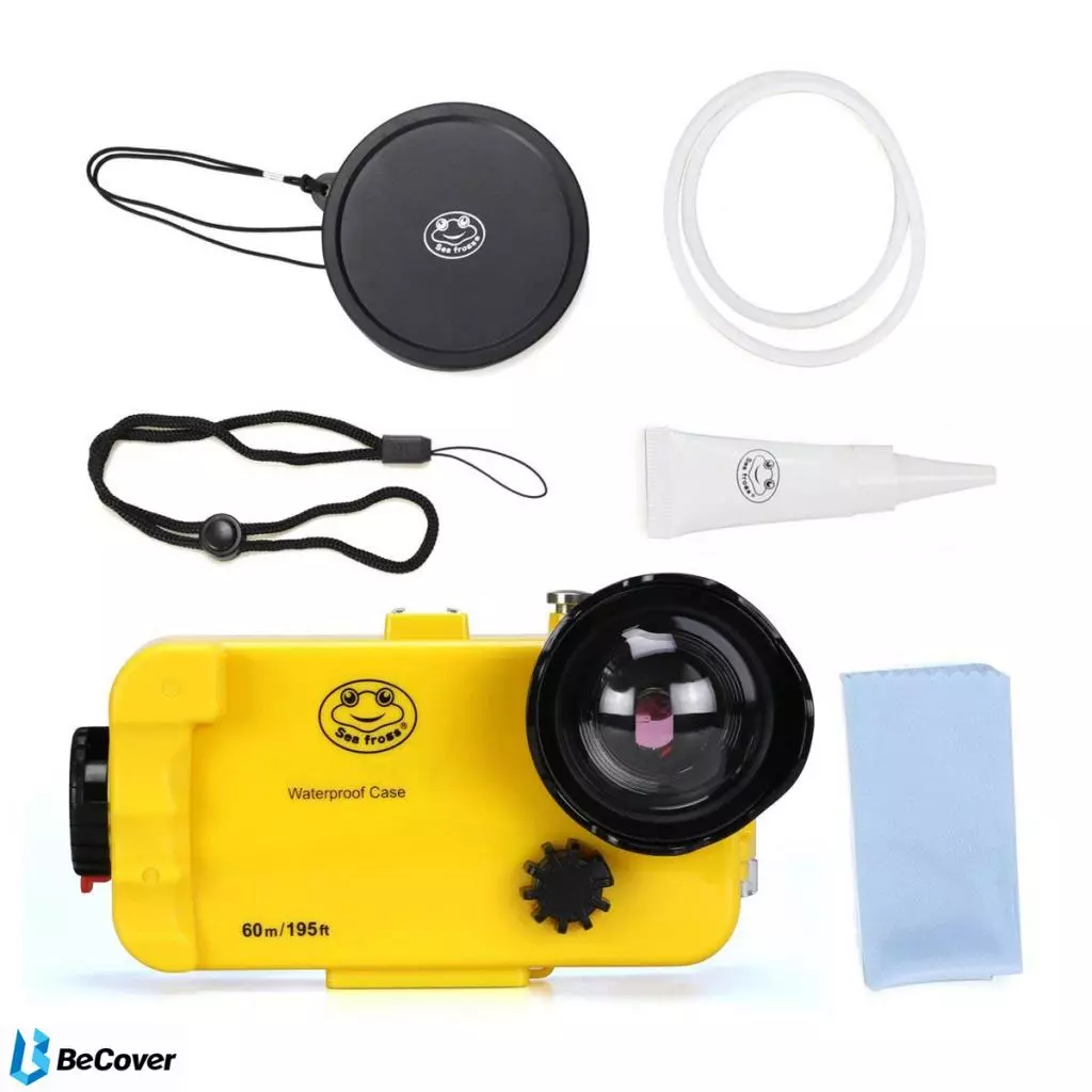 Чехол для моб. телефона BeCover Underwater box Apple iPhone 6 / 6S / 7 / 8 / SE 2020 Yellow (702538) - 3 Чехол для моб. телефона BeCover Underwater box Apple iPhone 6 / 6S / 7 / 8 / SE 2020 Yellow (702538) - 3