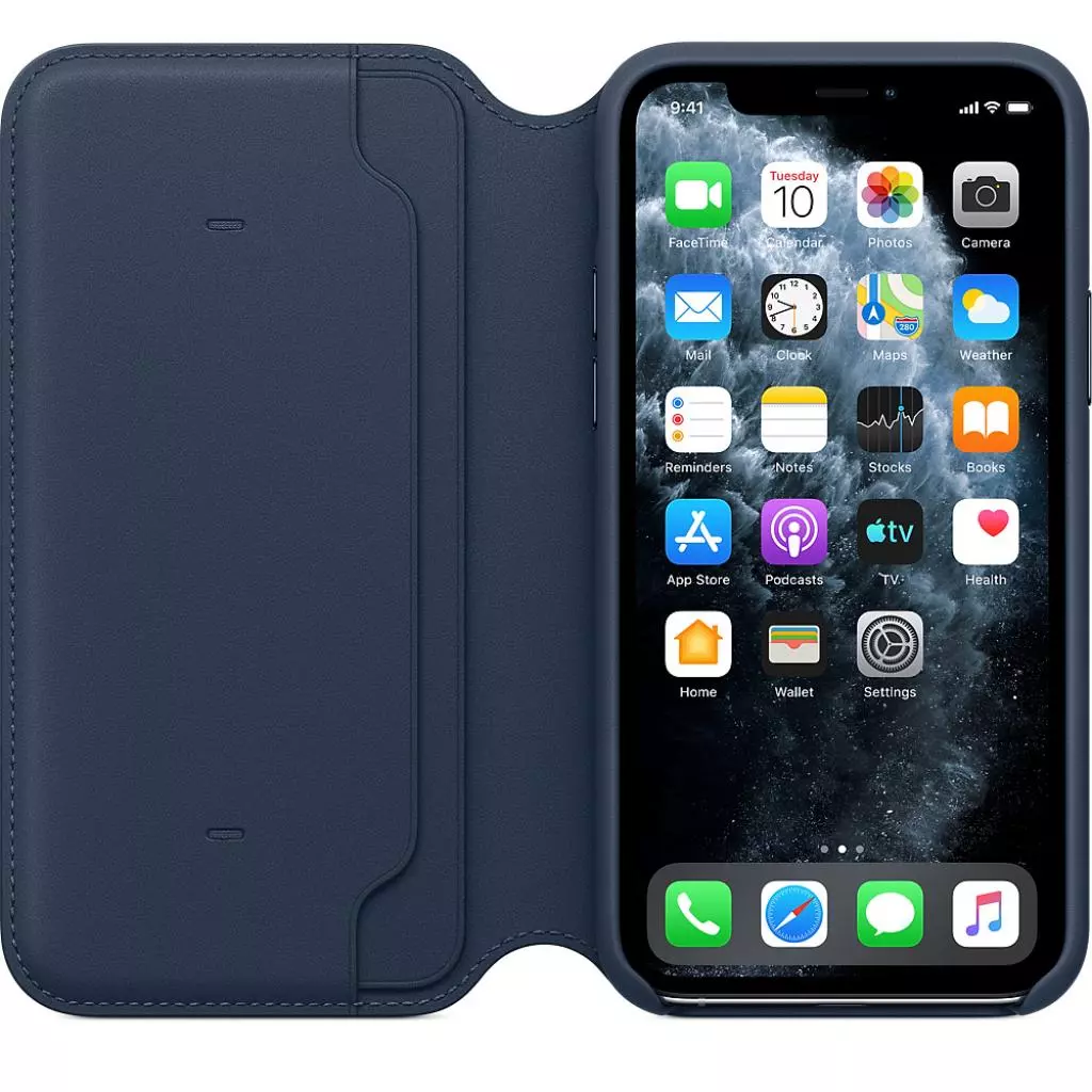Чехол для моб. телефона Apple iPhone 11 Pro Leather Folio - Deep Sea Blue (MY1L2ZM/A) - 2 Чехол для моб. телефона Apple iPhone 11 Pro Leather Folio - Deep Sea Blue (MY1L2ZM/A) - 2