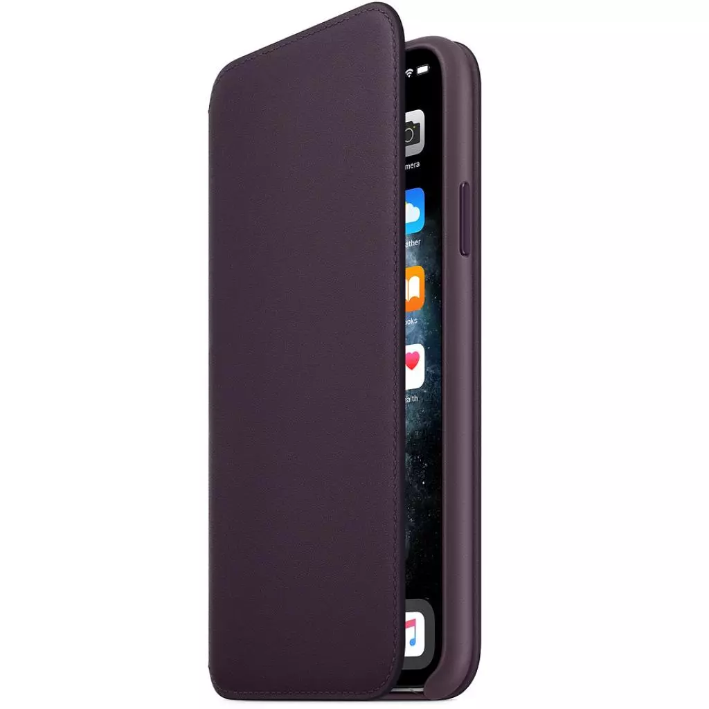 Чехол для моб. телефона Apple iPhone 11 Pro Max Leather Folio - Aubergine (MX092ZM/A) - 1 Чехол для моб. телефона Apple iPhone 11 Pro Max Leather Folio - Aubergine (MX092ZM/A) - 1