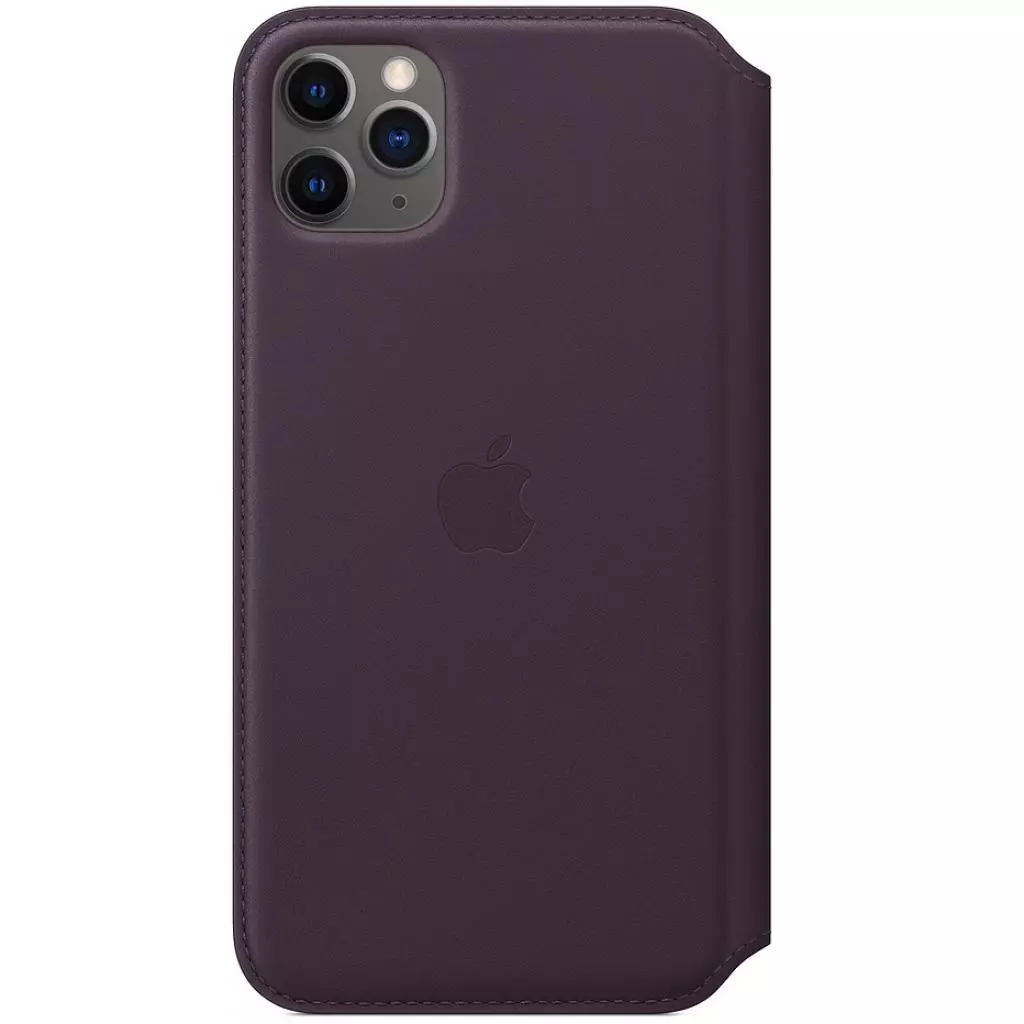 Чехол для моб. телефона Apple iPhone 11 Pro Max Leather Folio - Aubergine (MX092ZM/A)