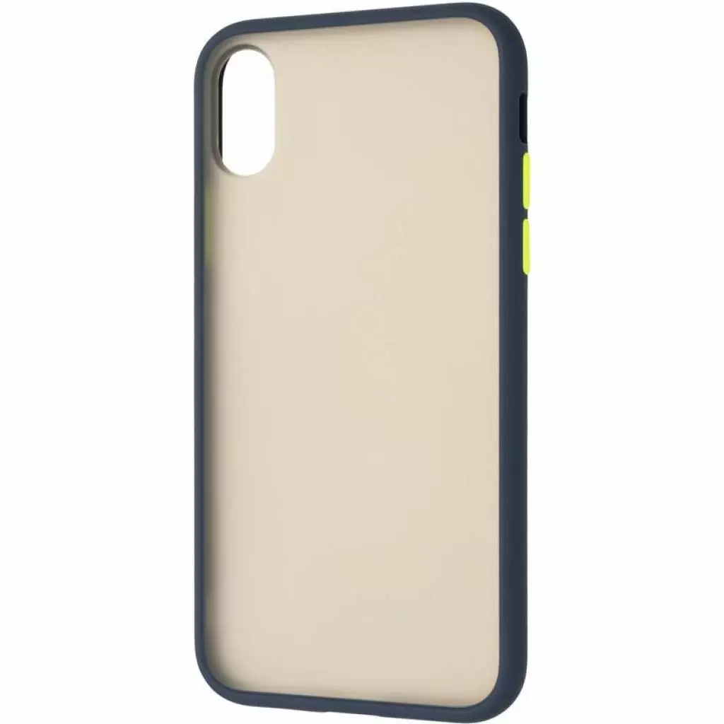 Чехол для моб. телефона Gelius Bumper Mat Case for iPhone X/XS Blue (00000080164)