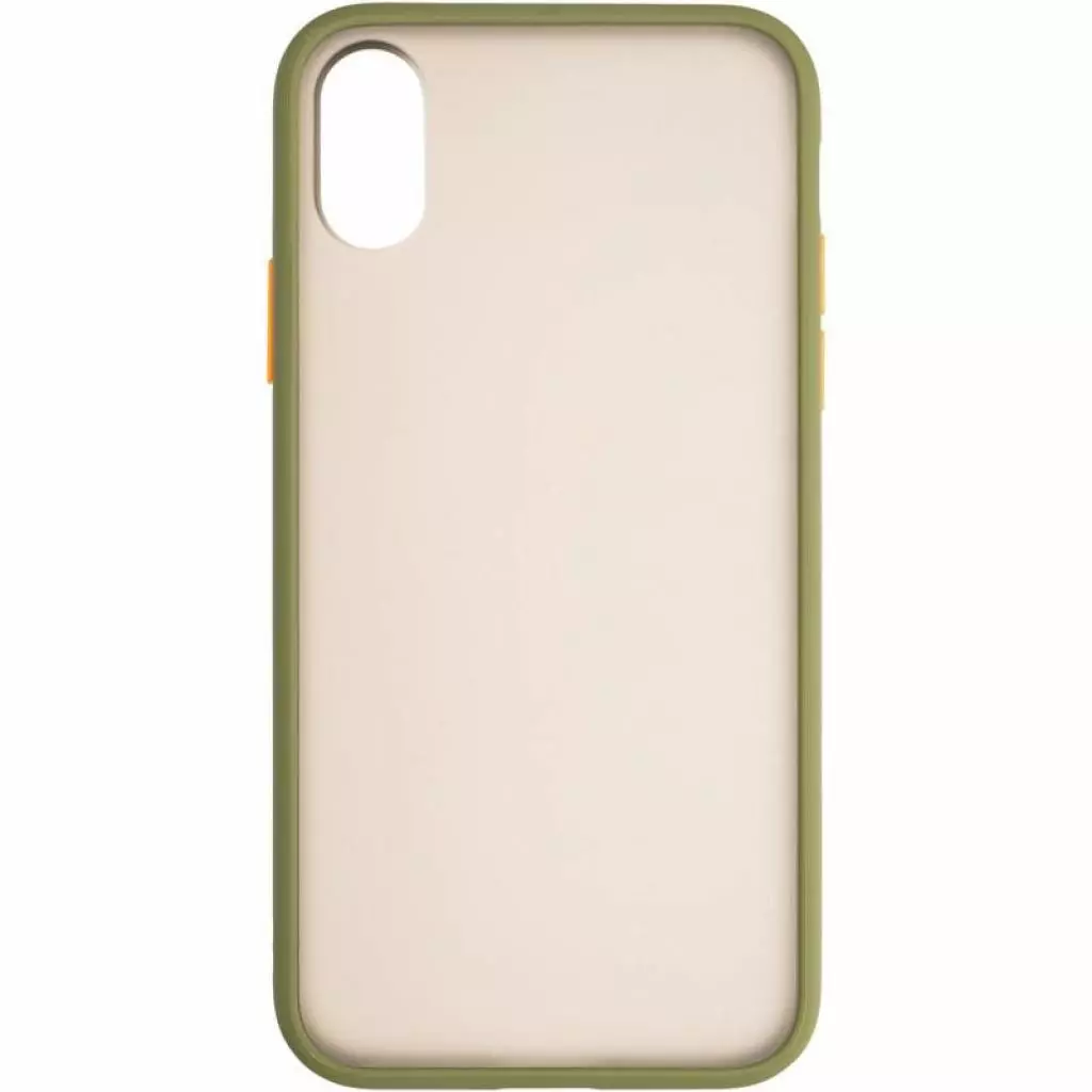 Чехол для моб. телефона Gelius Bumper Mat Case for iPhone X/XS Green (00000080165) - 2 Чехол для моб. телефона Gelius Bumper Mat Case for iPhone X/XS Green (00000080165) - 2