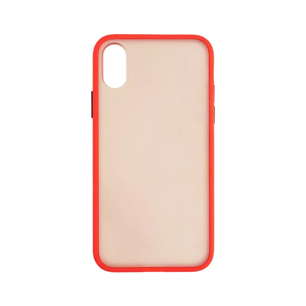 Чехол для моб. телефона Gelius Bumper Mat Case for iPhone X/XS Red (00000080166) - 1 Чехол для моб. телефона Gelius Bumper Mat Case for iPhone X/XS Red (00000080166) - 1