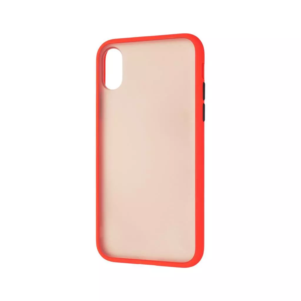 Чехол для моб. телефона Gelius Bumper Mat Case for iPhone X/XS Red (00000080166) - 3 Чехол для моб. телефона Gelius Bumper Mat Case for iPhone X/XS Red (00000080166) - 3
