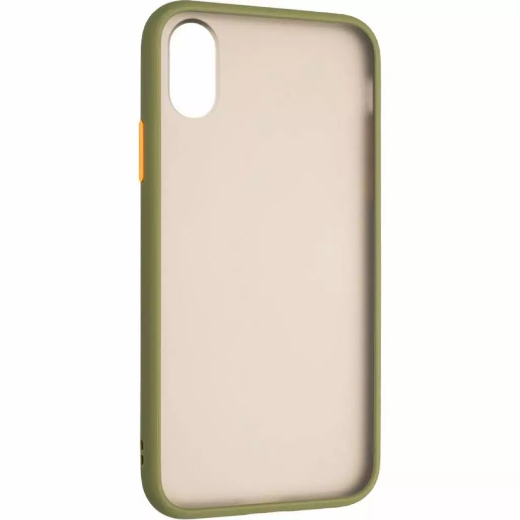Чехол для моб. телефона Gelius Bumper Mat Case for Samsung A107 (A10s) Green (00000081298) - 1 Чехол для моб. телефона Gelius Bumper Mat Case for Samsung A107 (A10s) Green (00000081298) - 1