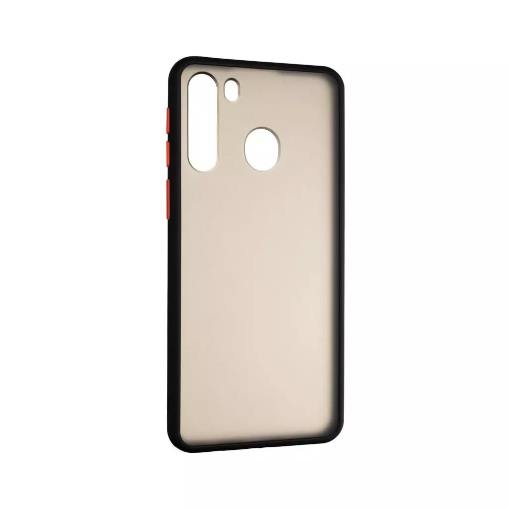 Чехол для моб. телефона Gelius Bumper Mat Case for Samsung A215 (A21) Black (00000079431) - 3 Чехол для моб. телефона Gelius Bumper Mat Case for Samsung A215 (A21) Black (00000079431) - 3