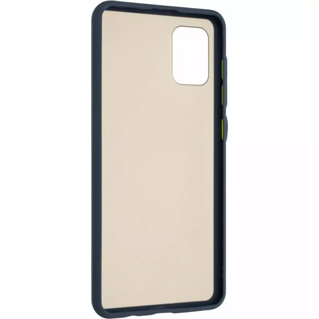 Чехол для моб. телефона Gelius Bumper Mat Case for Samsung A315 (A31) Blue (00000080002) - 3