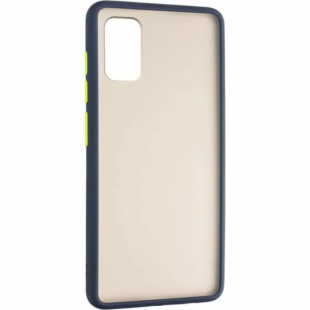 Чехол для моб. телефона Gelius Bumper Mat Case for Samsung A415 (A41) Blue (00000079434)