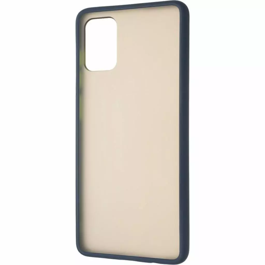 Чехол для моб. телефона Gelius Bumper Mat Case for Samsung A715 (A71) Blue (00000080173) - 1