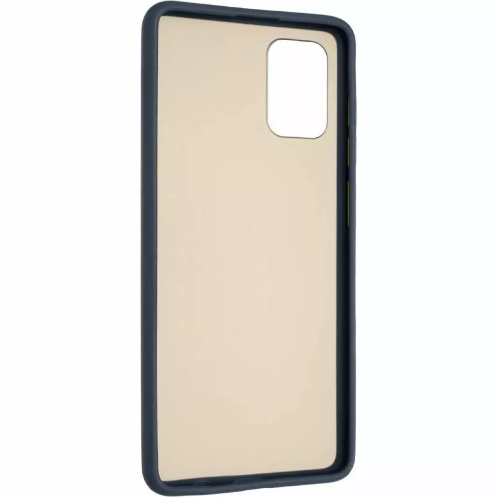 Чехол для моб. телефона Gelius Bumper Mat Case for Samsung A715 (A71) Blue (00000080173) - 2