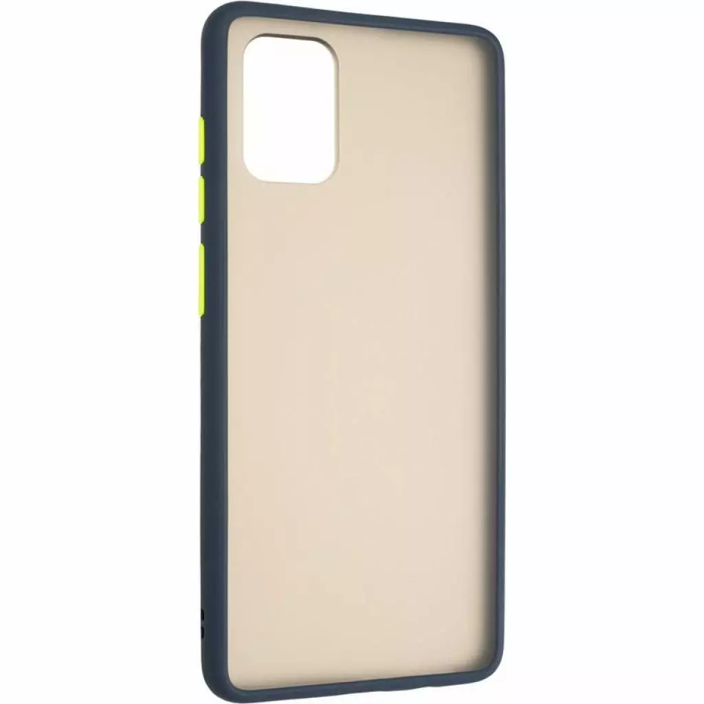 Чехол для моб. телефона Gelius Bumper Mat Case for Samsung A715 (A71) Blue (00000080173) - 3