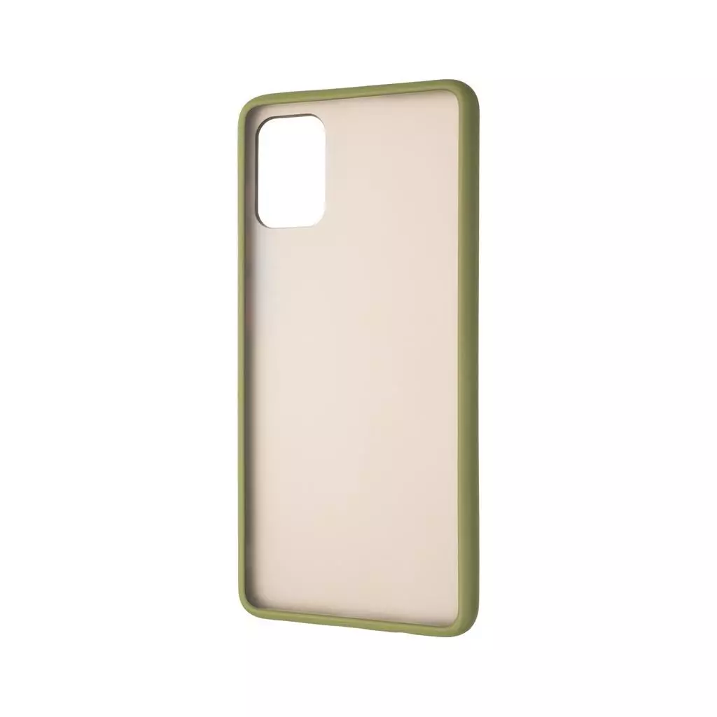 Чехол для моб. телефона Gelius Bumper Mat Case for Samsung A715 (A71) Green (00000080174) - 1 Чехол для моб. телефона Gelius Bumper Mat Case for Samsung A715 (A71) Green (00000080174) - 1