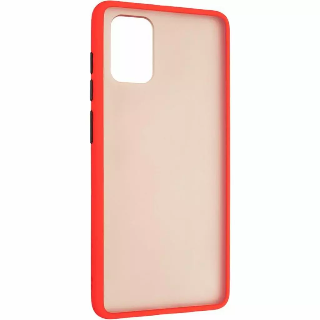 Чехол для моб. телефона Gelius Bumper Mat Case for Samsung A715 (A71) Red (00000080175) - 1 Чехол для моб. телефона Gelius Bumper Mat Case for Samsung A715 (A71) Red (00000080175) - 1