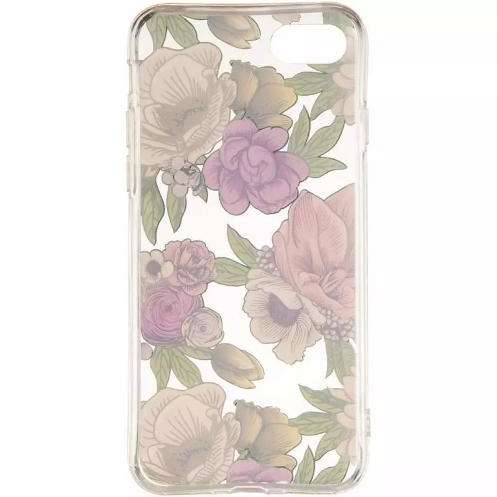 Чехол для моб. телефона Gelius Flowers Shine for iPhone 7/8 Rose (00000072837) - 1 Чехол для моб. телефона Gelius Flowers Shine for iPhone 7/8 Rose (00000072837) - 1